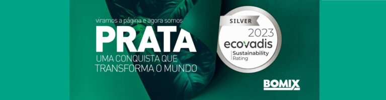 BOMIX RECEBE SELO PRATA DA ECOVADIS