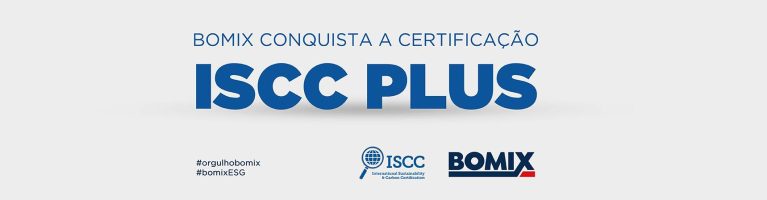 Bomix Conquista a Certificação Internacional ISCC PLUS