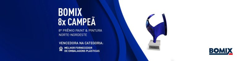 BOMIX CONQUISTA O 8º PRÊMIO PAINT & PINTURA NORTE-NORDESTE