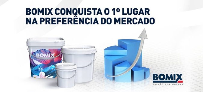BOMIX CONQUISTA O 1º LUGAR NA PREFERÊNCIA DO MERCADO