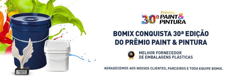 BOMIX CONQUISTA 30º PRÊMIO PAINT & PINTURA